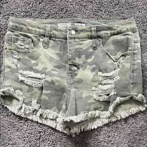 Mossimo Supply Co. Women's Camo Jean Shorts